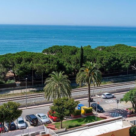 Apartamento Terraza Mar Malgrat de Mar Bagian luar foto