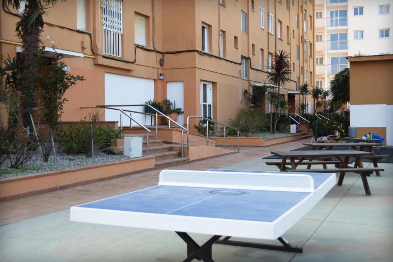 Apartamento Terraza Mar Malgrat de Mar Bagian luar foto