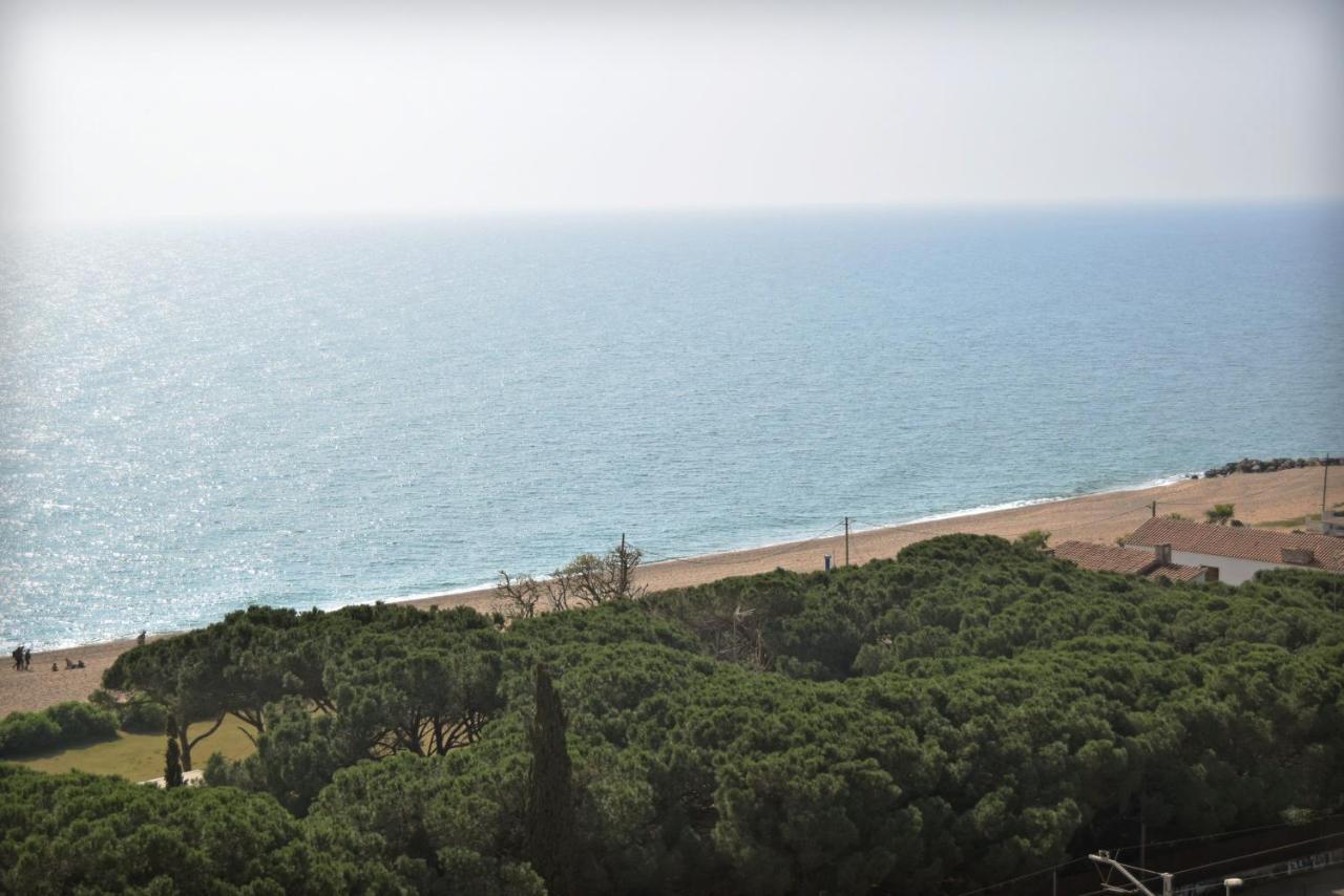 Apartamento Terraza Mar Malgrat de Mar Bagian luar foto