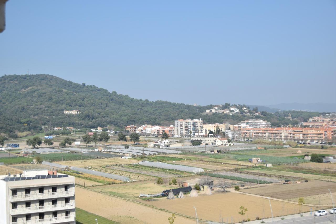 Apartamento Terraza Mar Malgrat de Mar Bagian luar foto