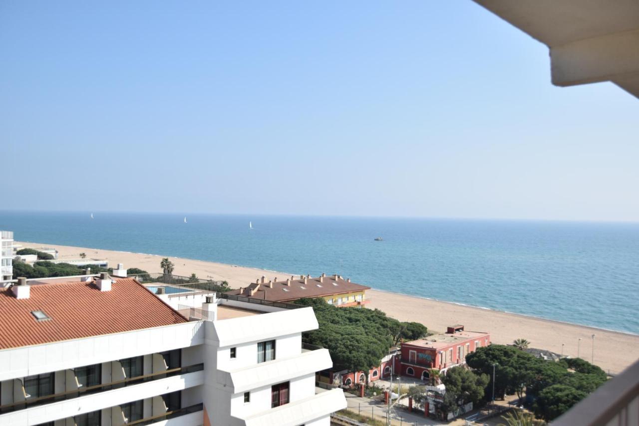 Apartamento Terraza Mar Malgrat de Mar Bagian luar foto