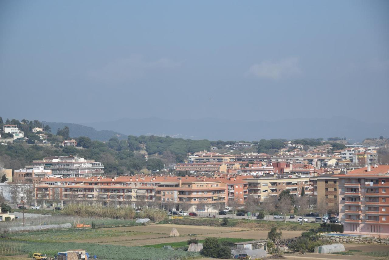 Apartamento Terraza Mar Malgrat de Mar Bagian luar foto
